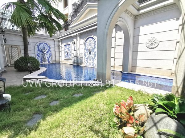 Biệt thự cho thuê tại Quận 2 | 200m² | 5 phòng ngủ | Hồ bơi riêng & Sân vườn | 2.300 đô la/tháng