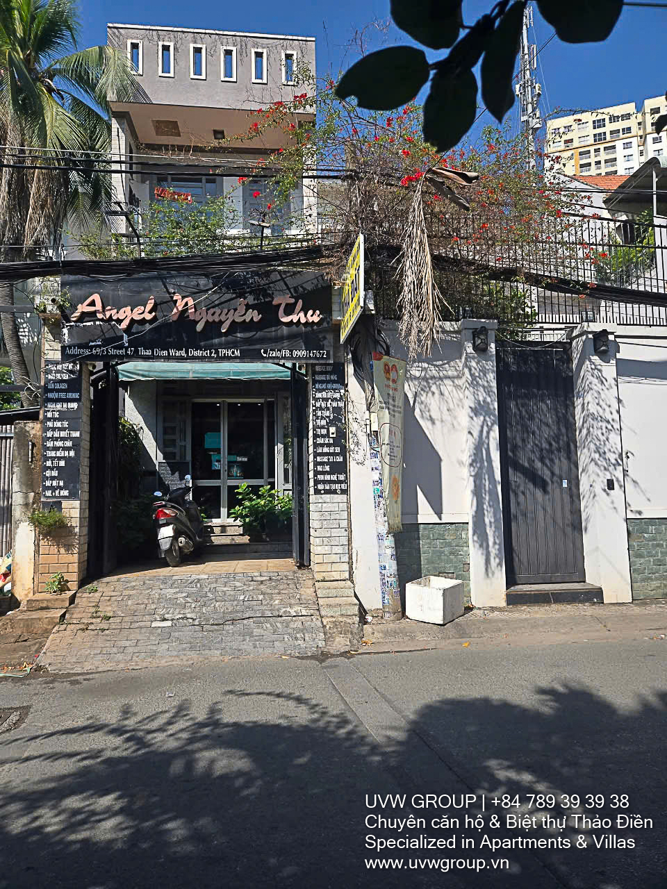 Bán nhà mặt tiền – 47 Thảo Điền, An Phú | 101m² | 2 Tầng | $688,000
