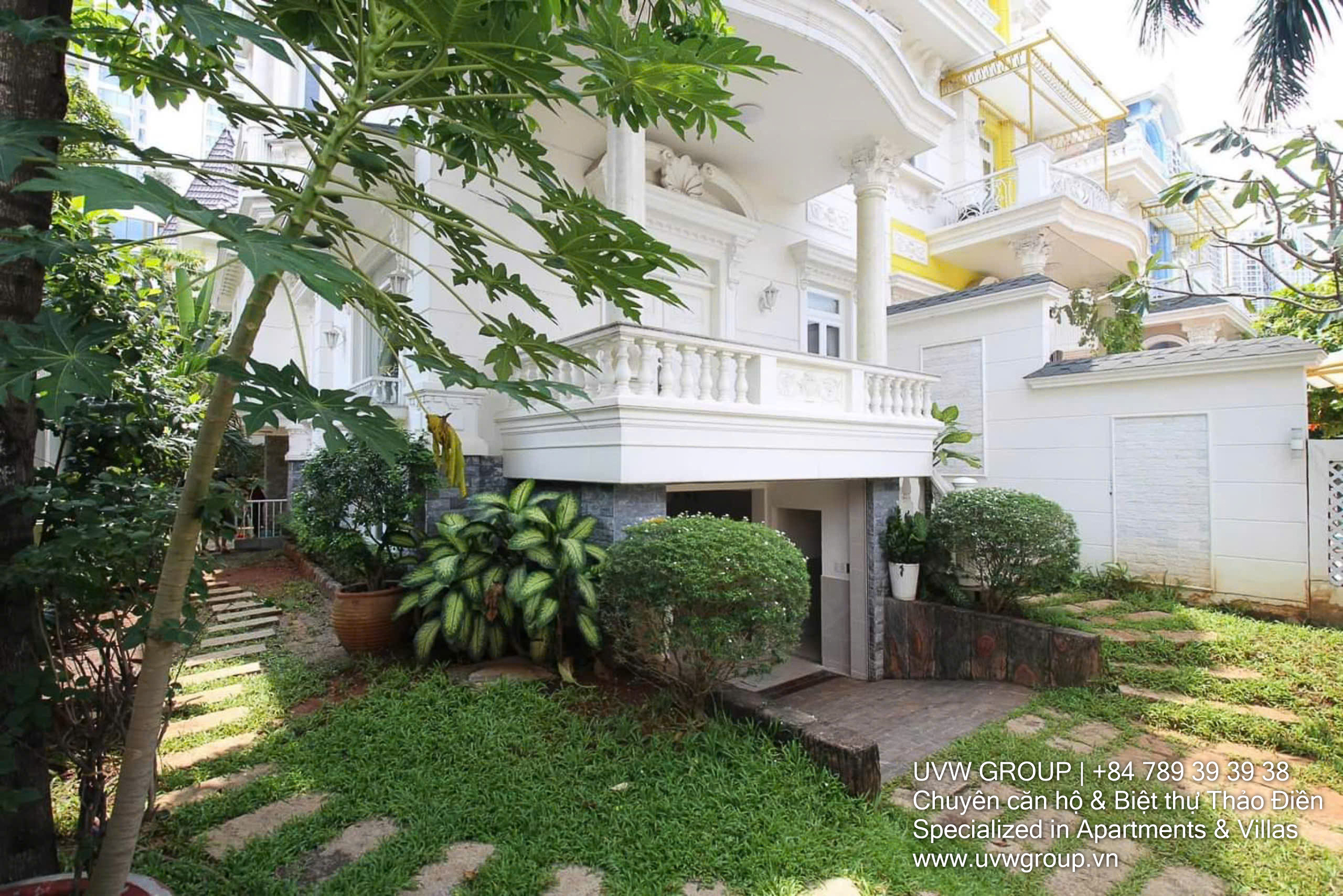 Unfurnished Villa for Rent in Thao Dien | 4BR | 460m² | $4,000