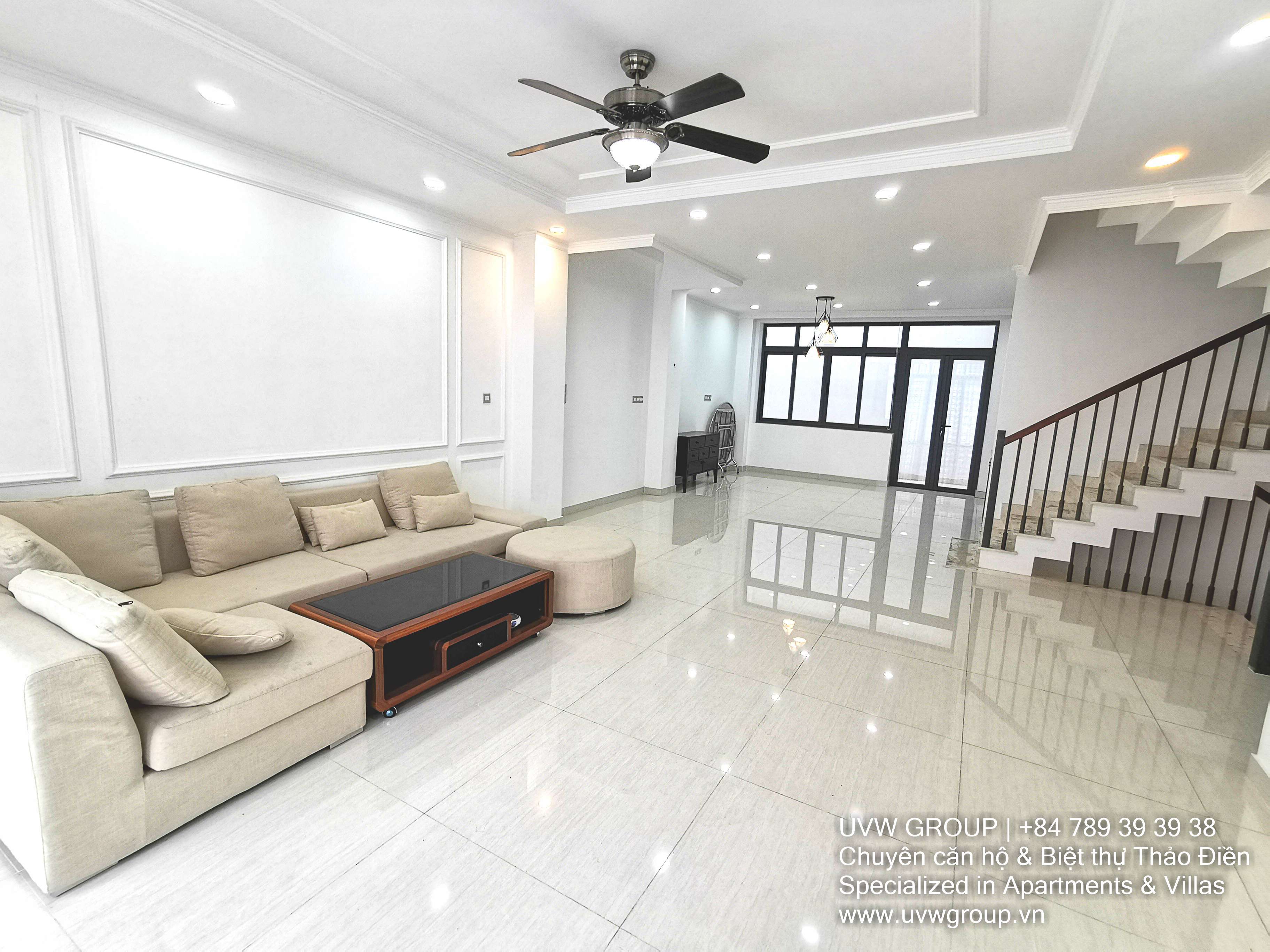 Nhà cho thuê tại Thảo Điền | 4PN | 96m² | Nội thất cơ bản | $2,000
