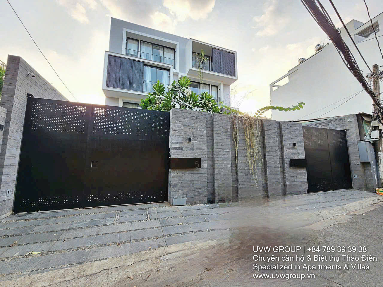 Villa for Rent in Thao Dien | 4BR | 450m² | $5,500