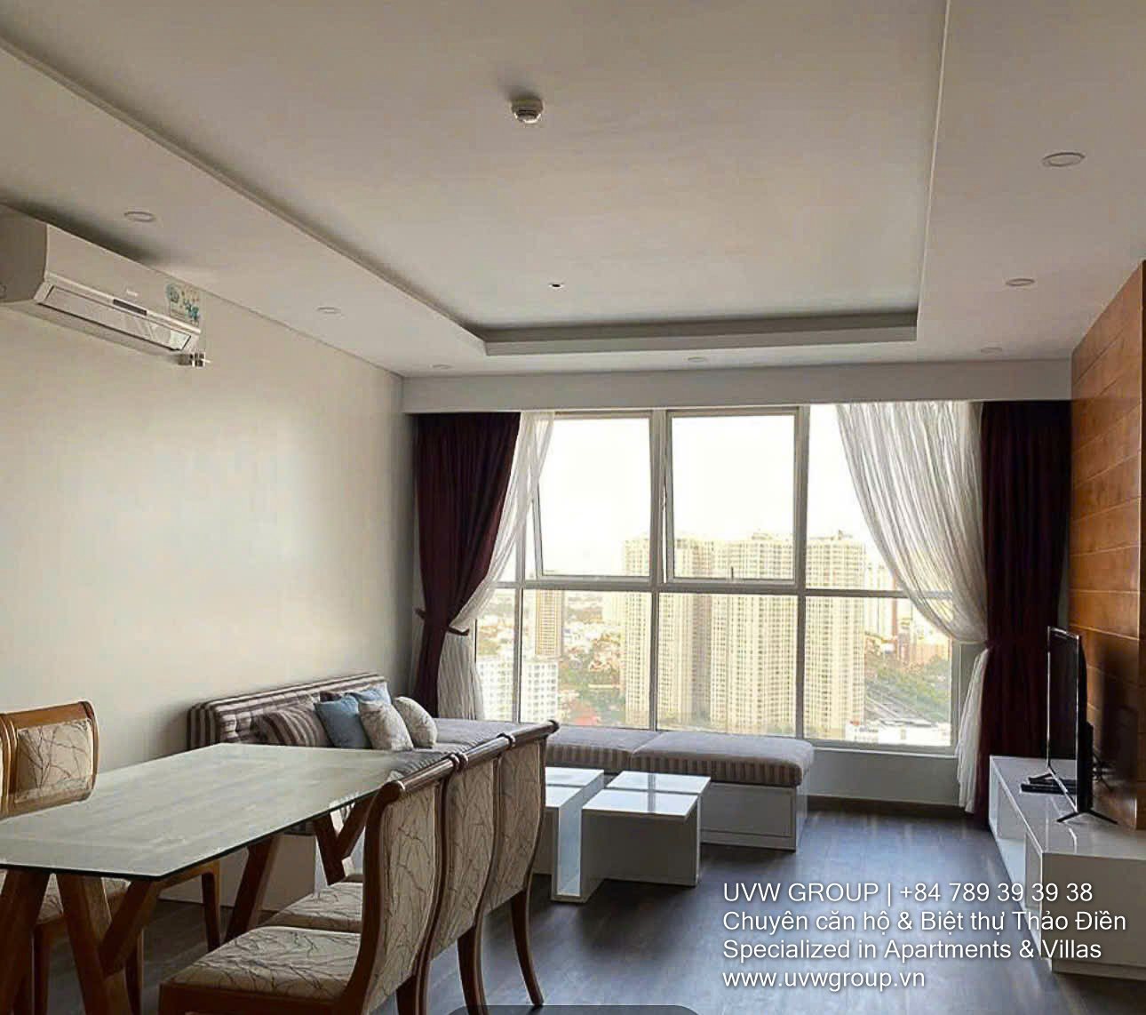 Thao Dien Pearl Apartment for Rent | 3BR | 136m² | $1,500 | High Floor