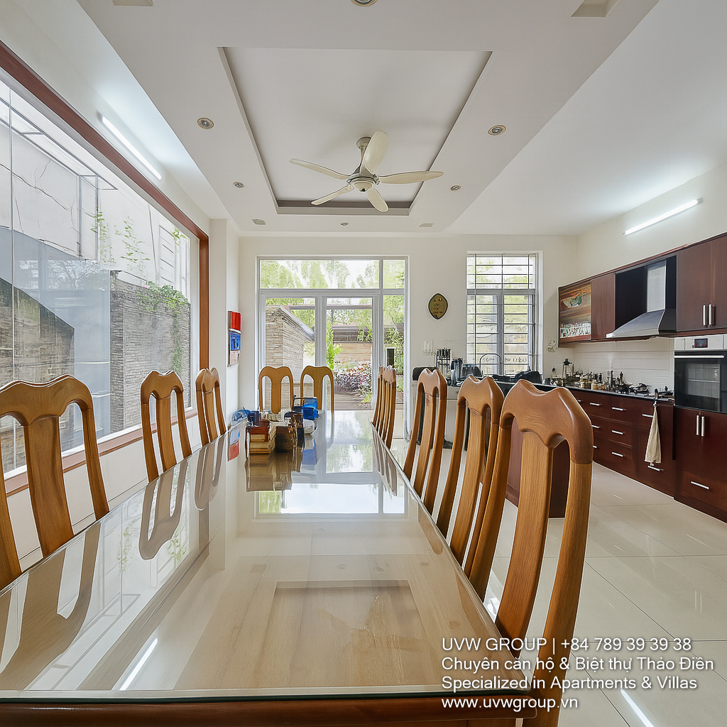 Villa for Rent on Nguyen Van Huong – 360m² – Garden – Thao Dien District 2 – $4,500/month