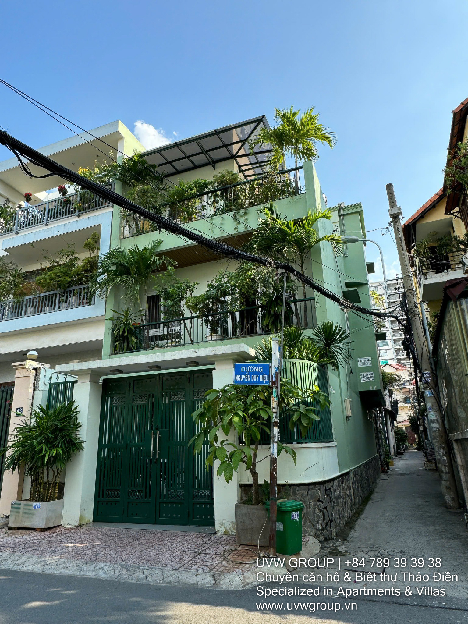 House for Sale on Nguyen Duy Hieu, Thao Dien – 3 Floors, 4 Bedrooms | $1.04 Million