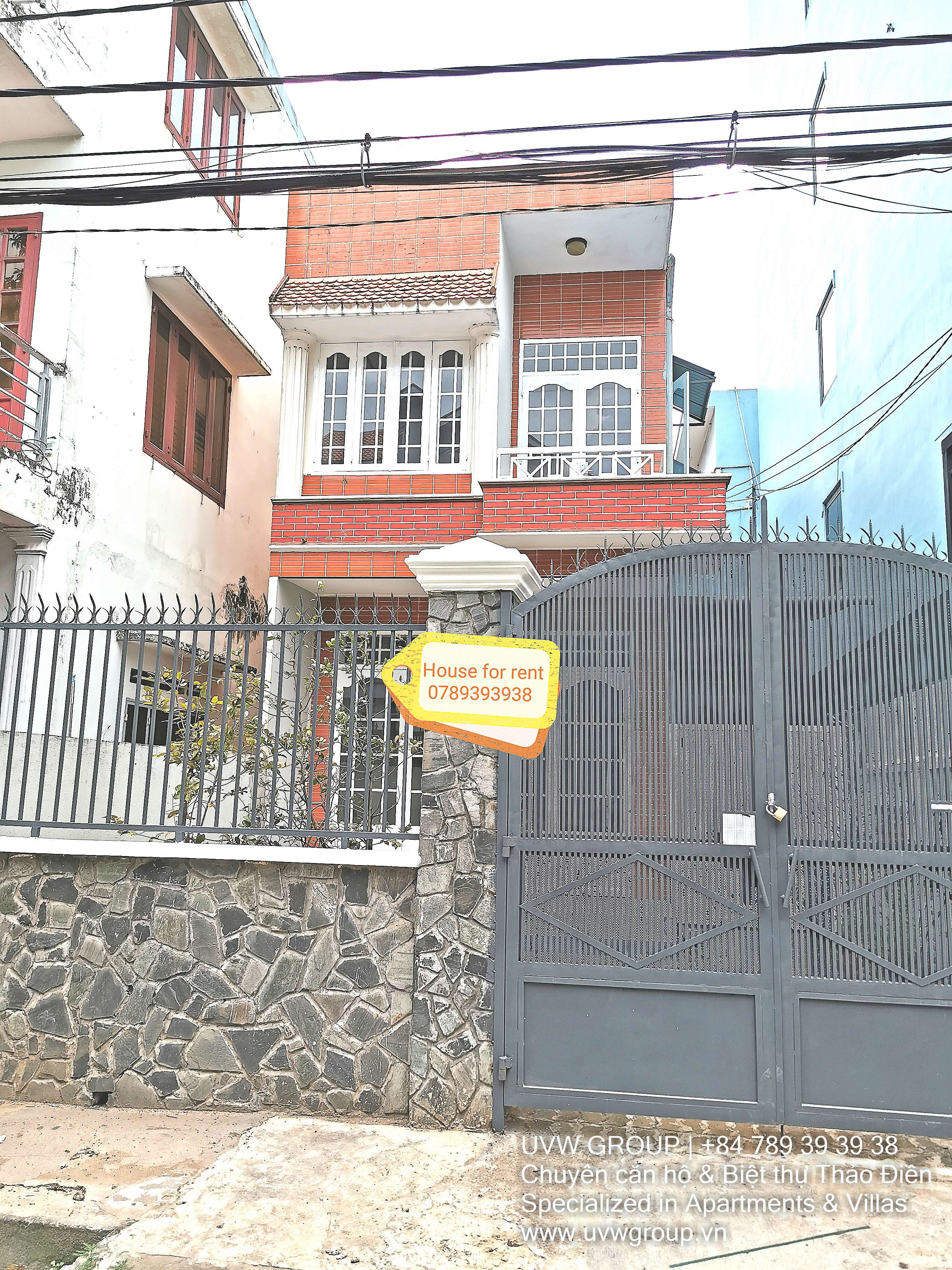 House for Rent in An Phu | 102m² | Unfurnished | $1,000