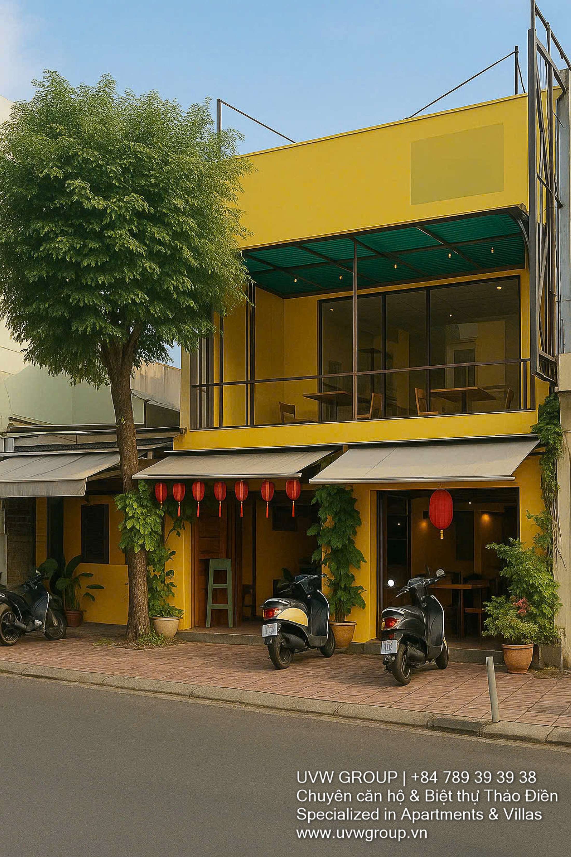 1st Floor & Attic Shophouse for Rent – Song Hanh Street, District 2 | USD 1,600