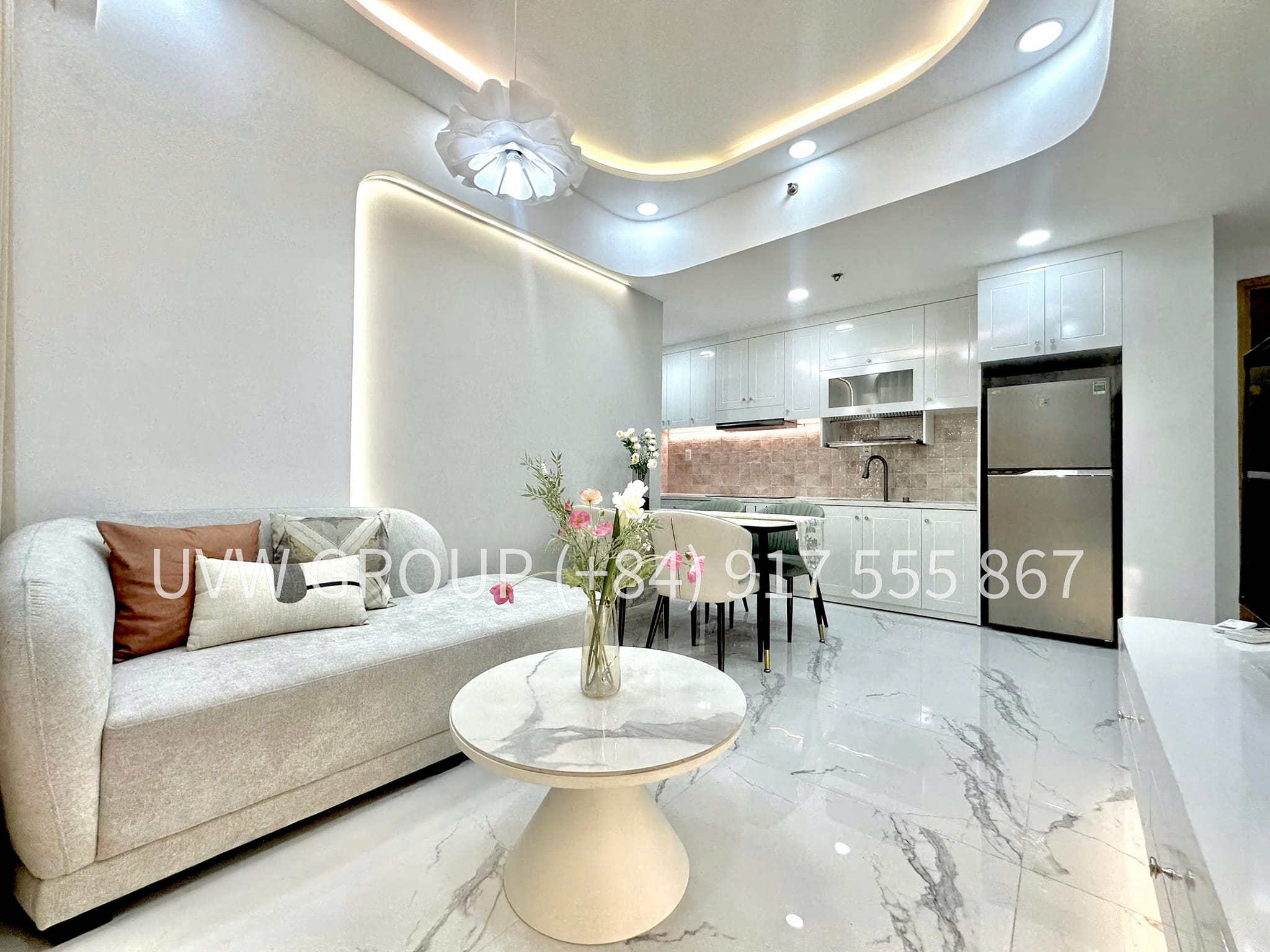 Căn hộ 2PN cho thuê tại Masteri Thảo Điền | 71m² | $800