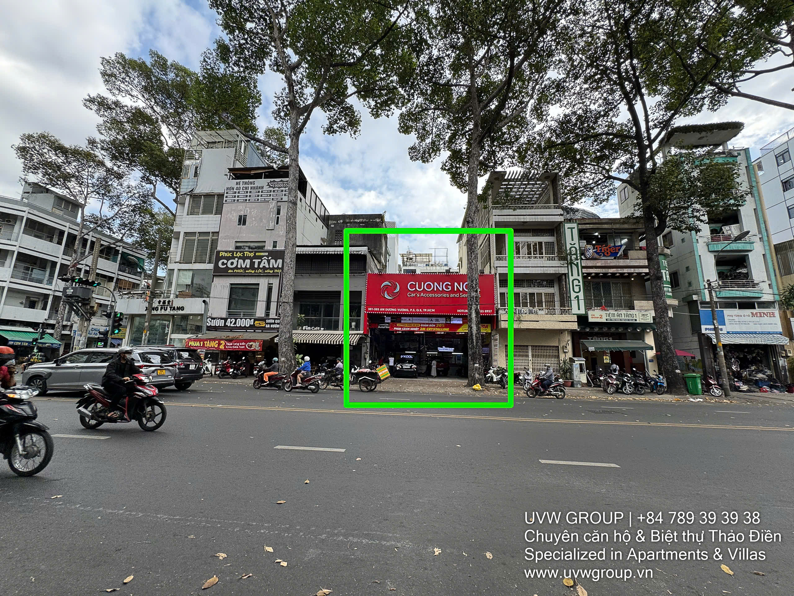 Commercial House for Rent – 301–303 An Duong Vuong, District 5 | 9x20m | $8,000