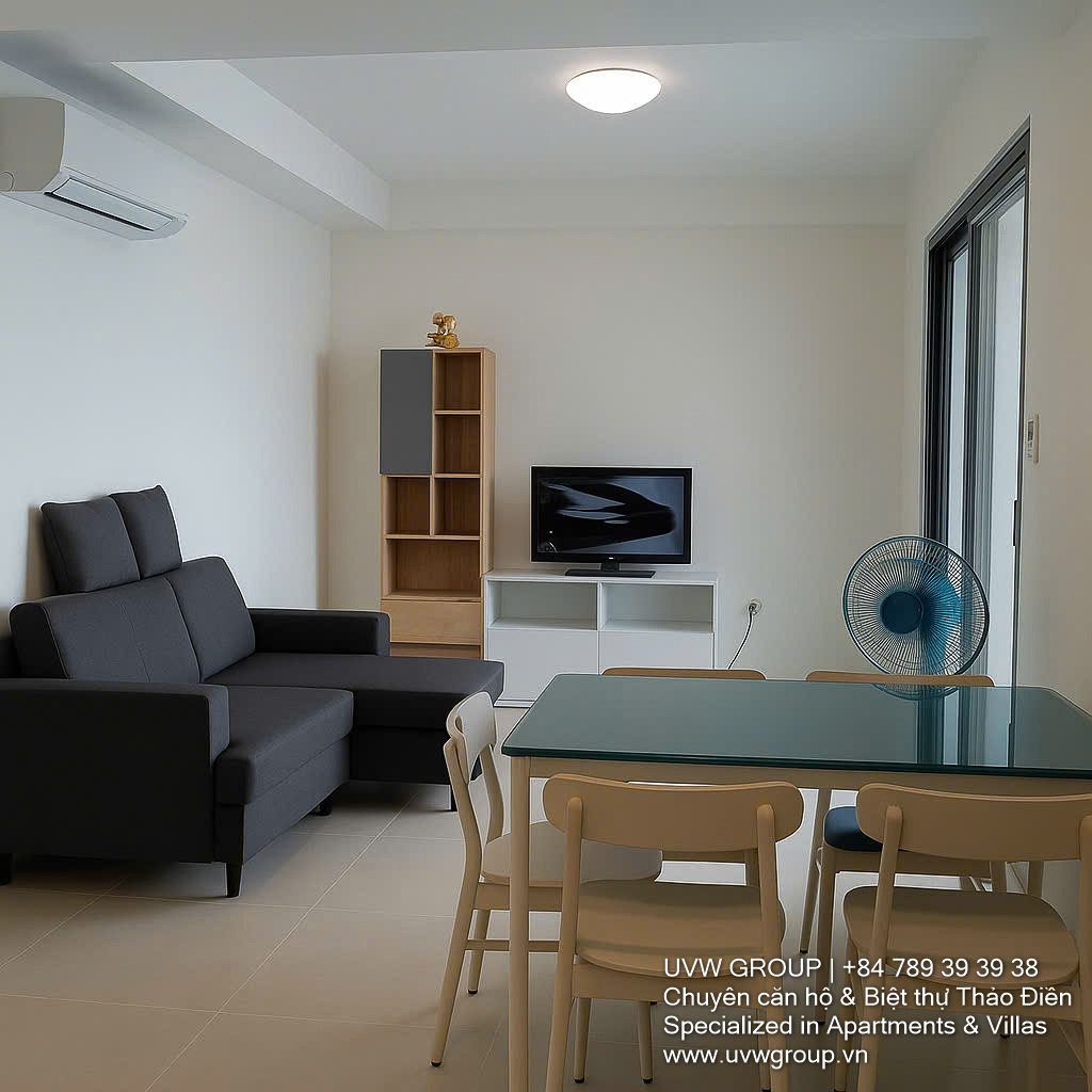 Urgent Rental – Corner Apartment at Masteri Thao Dien | River View | 2BR | $840