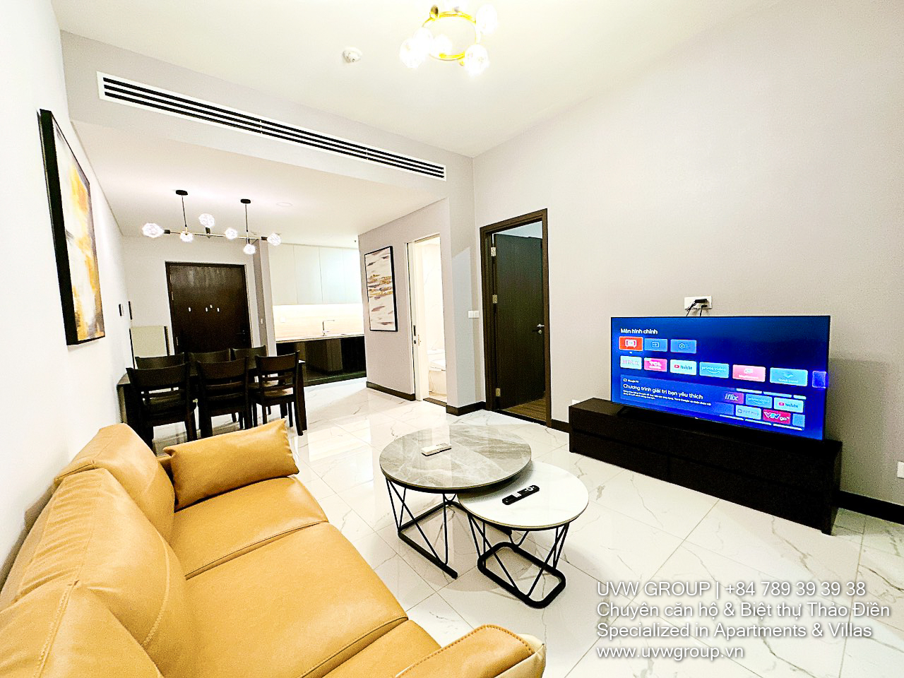 1BR Apartment for Rent | 60m² | High Floor | Luxury Furnished | $1,280