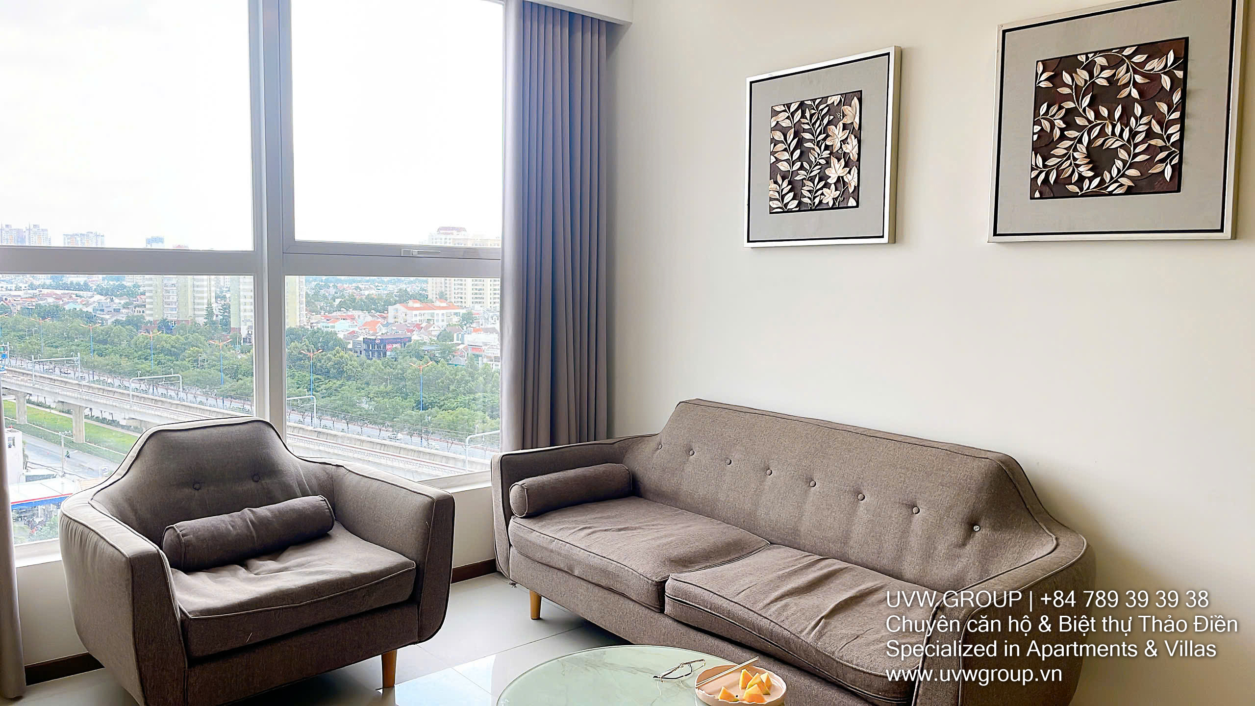 Thao Dien Pearl Apartment for Rent | 2BR | 96m² | $880
