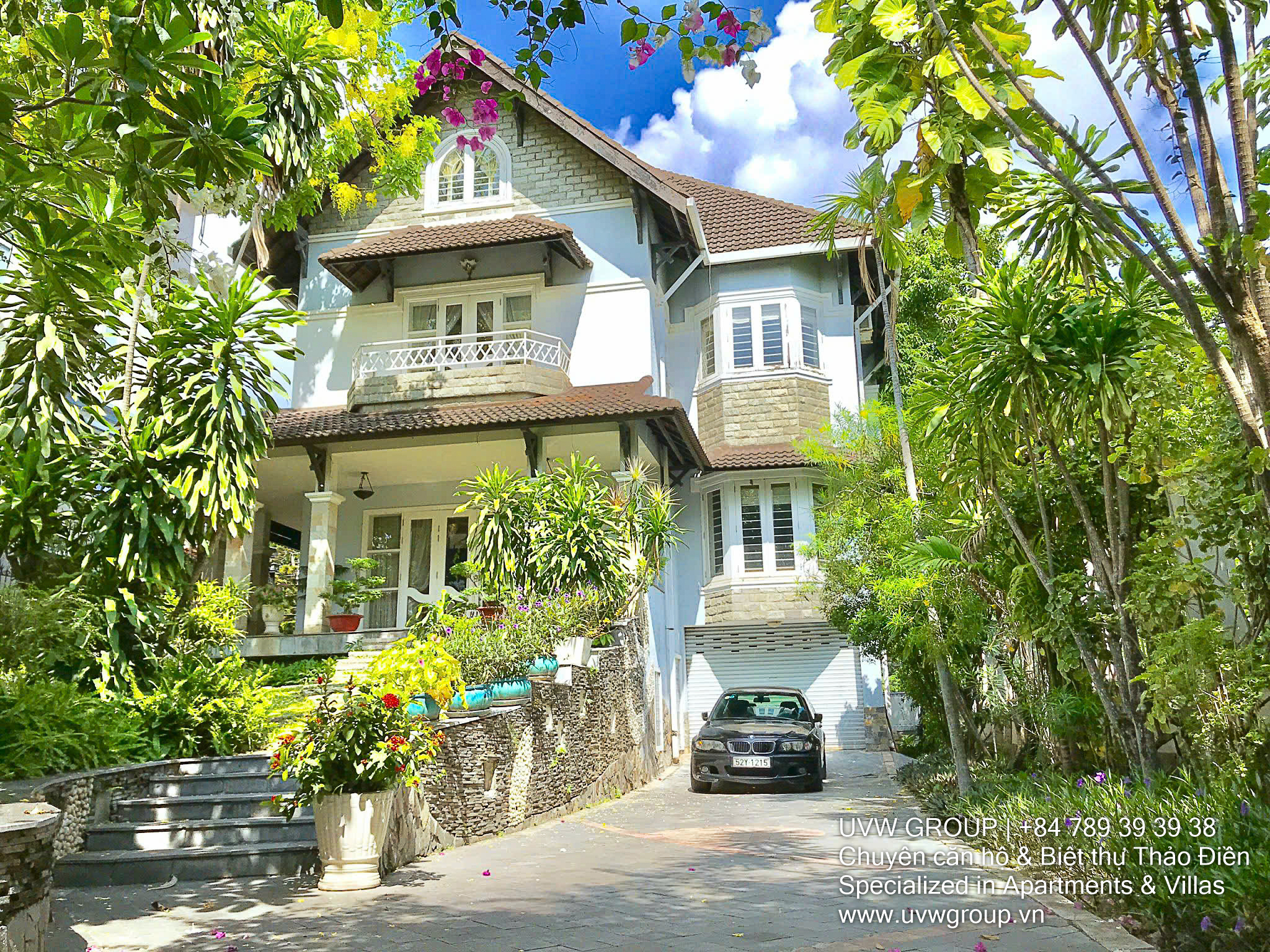 Luxury 2-Frontage Villa in Thao Dien 1 Compound | 700m² | Pool | 8BR | 250 Bilion VND