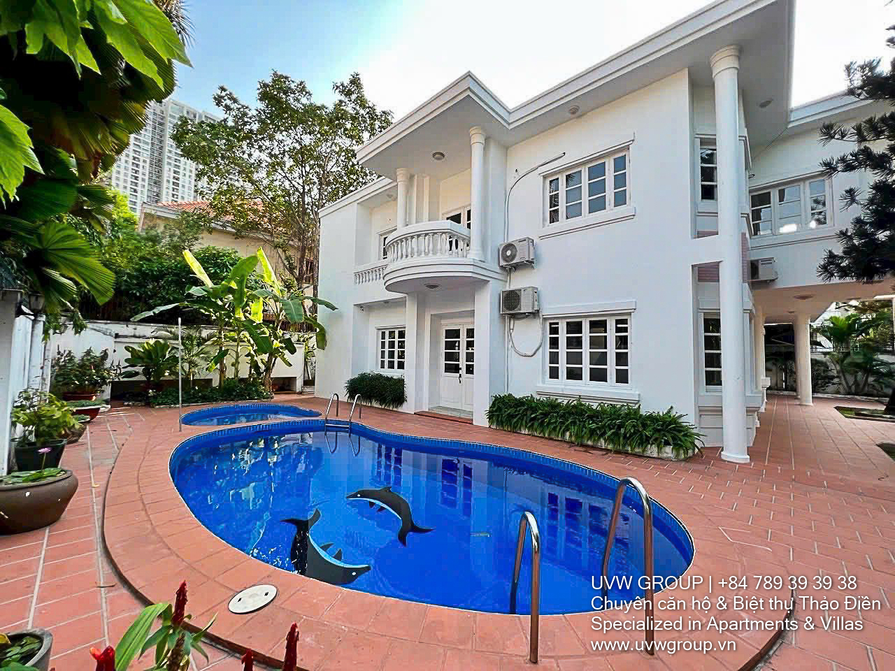 Villa for Rent in Thao Dien | 4BR | 593m² | $5,000