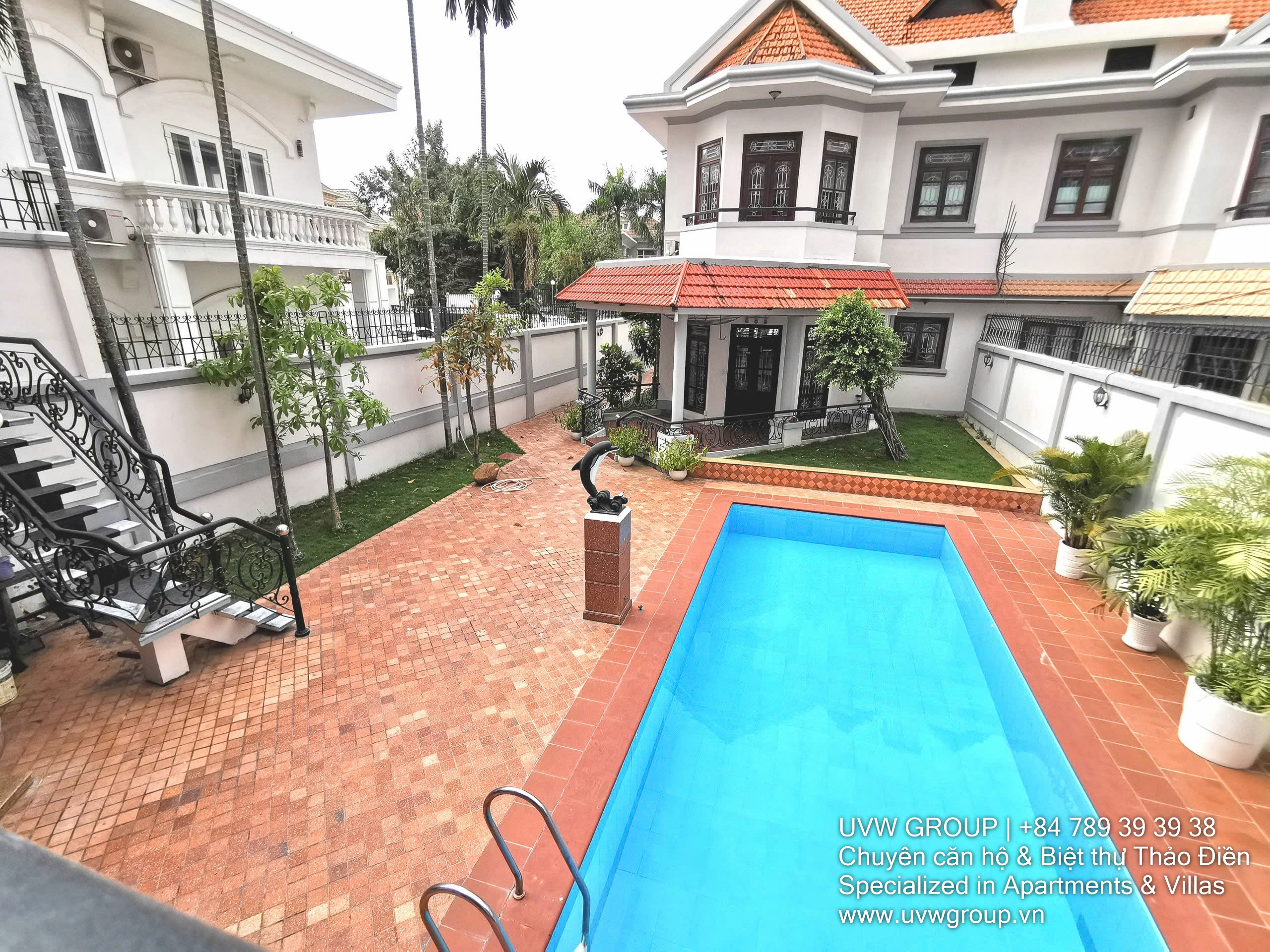 Villa for Rent in An Phu – District 2 | 3 Bedrooms | 400m² Garden | $3,200