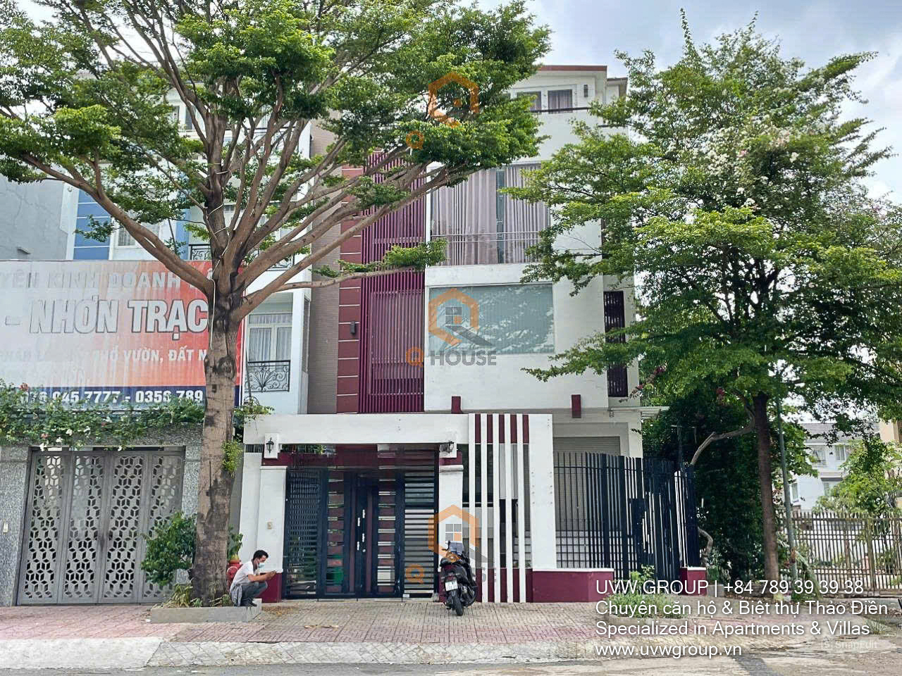 Cho thuê tòa nhà thương mại – 28 Bát Nàn, Thanh Mỹ Lợi | Tầng hầm + 3 Tầng lầu | $2,800