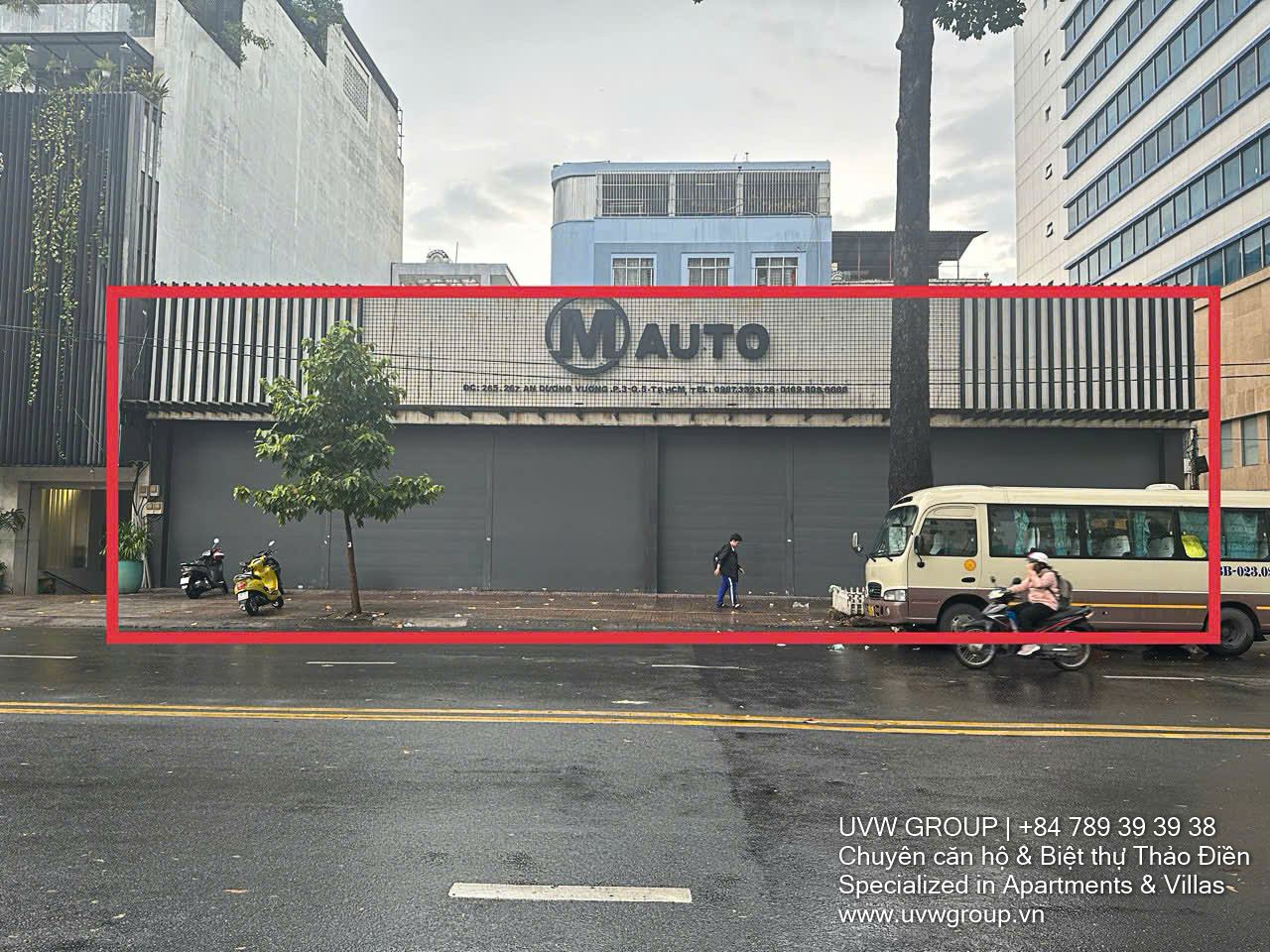 Cho thuê nhà mặt tiền góc – 265–271 An Dương Vương, Quận 5 | 260m² | 13.200 đô la