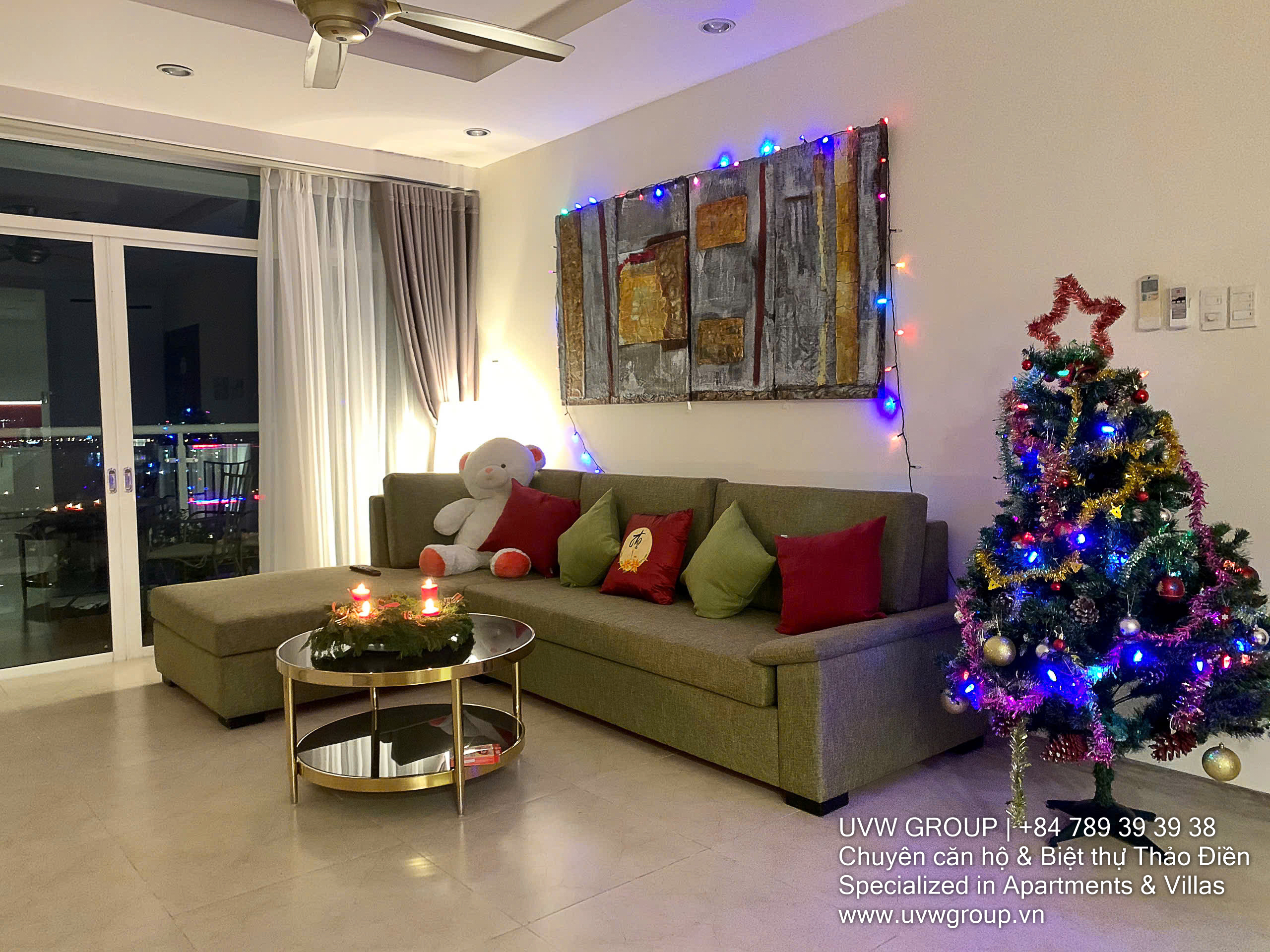 Hoang Anh Riverview 3BR Apartment with Piano for Rent | 138.6m² | $1,100