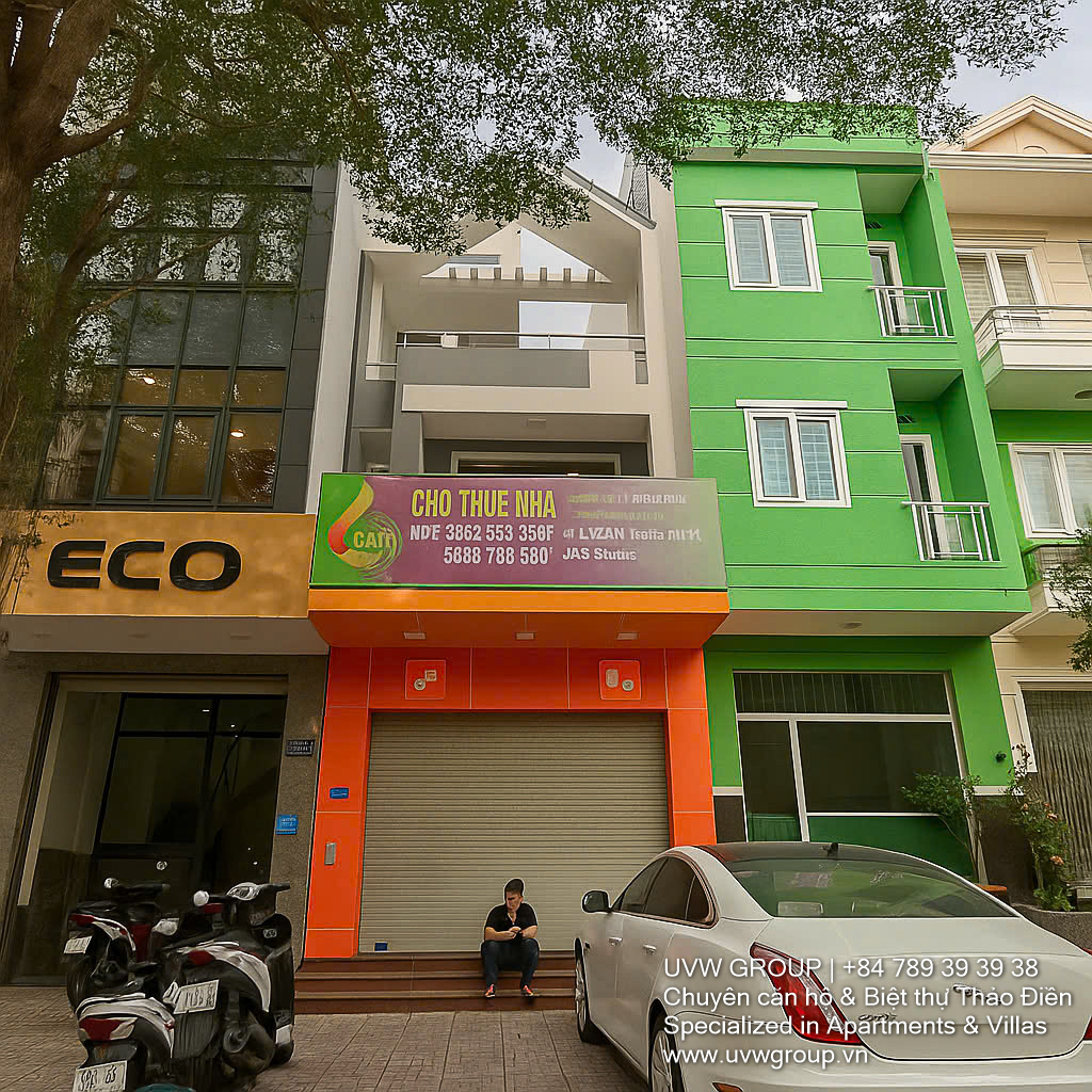 Nhà 4 Tầng Nguyễn Quý Đức – An Phú, Quận 2 | 5 phòng ngủ | $1,800