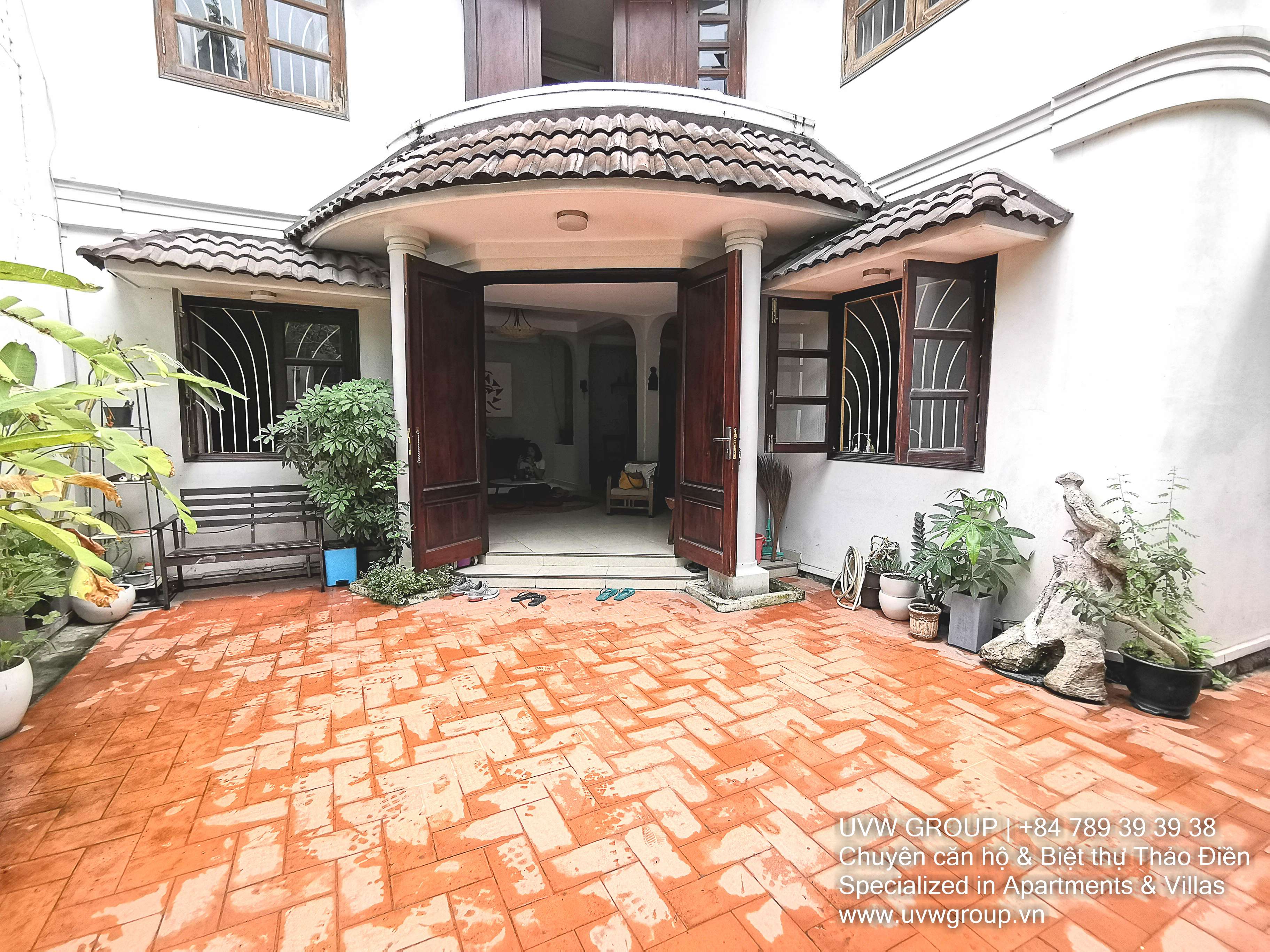 Villa for Rent in Thao Dien | 4BR | 110m² | Basic Furnished | $1,800