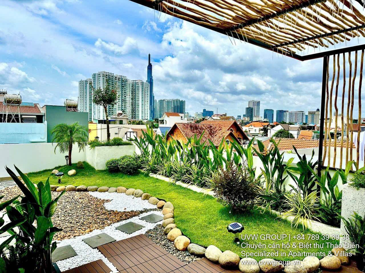 Bán nhà khu phức hợp Châu Âu Thảo Điền | Diện tích đất 117m² | Diện tích sàn 347m² | Giá 1,02 triệu đô la