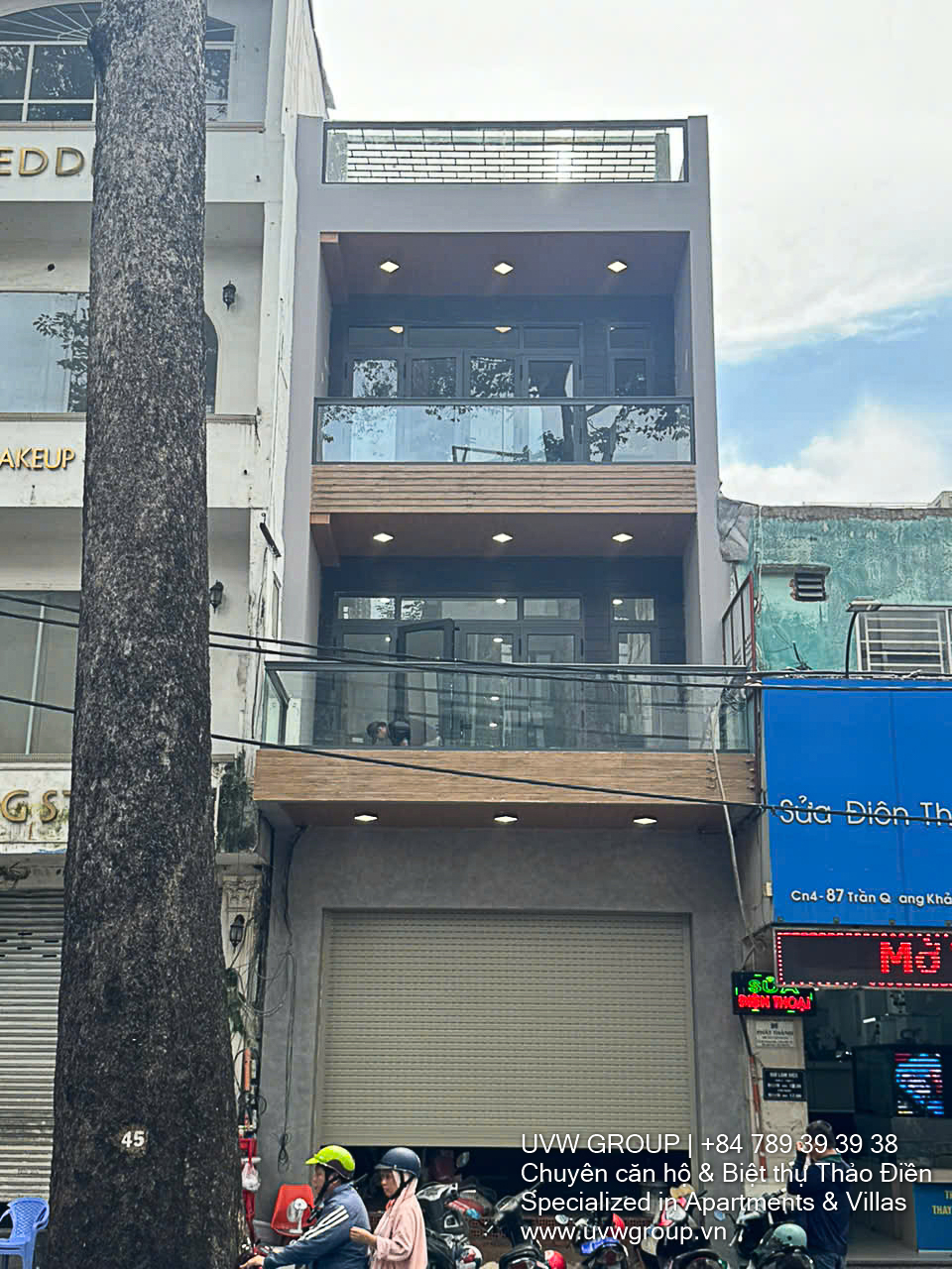 Frontage House for Sale on Tran Quang Khai Street, District 1 | 358m² | 5 Bedrooms | $2.6 Million