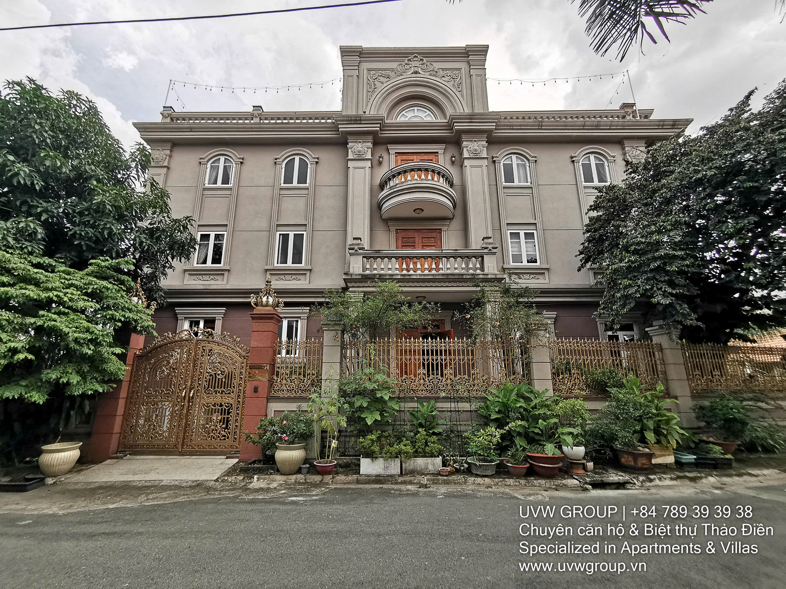 Luxury Villa for Rent in Thao Dien | 8BR | Elevator | $6,000