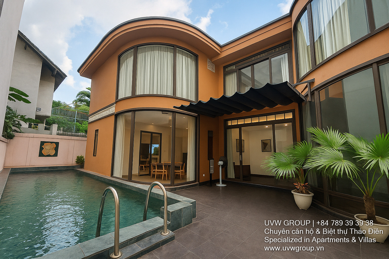 Short-Term Luxury Villa for Rent in Thao Dien | 5BR | Pool | Karaoke | Resort-Style Stay