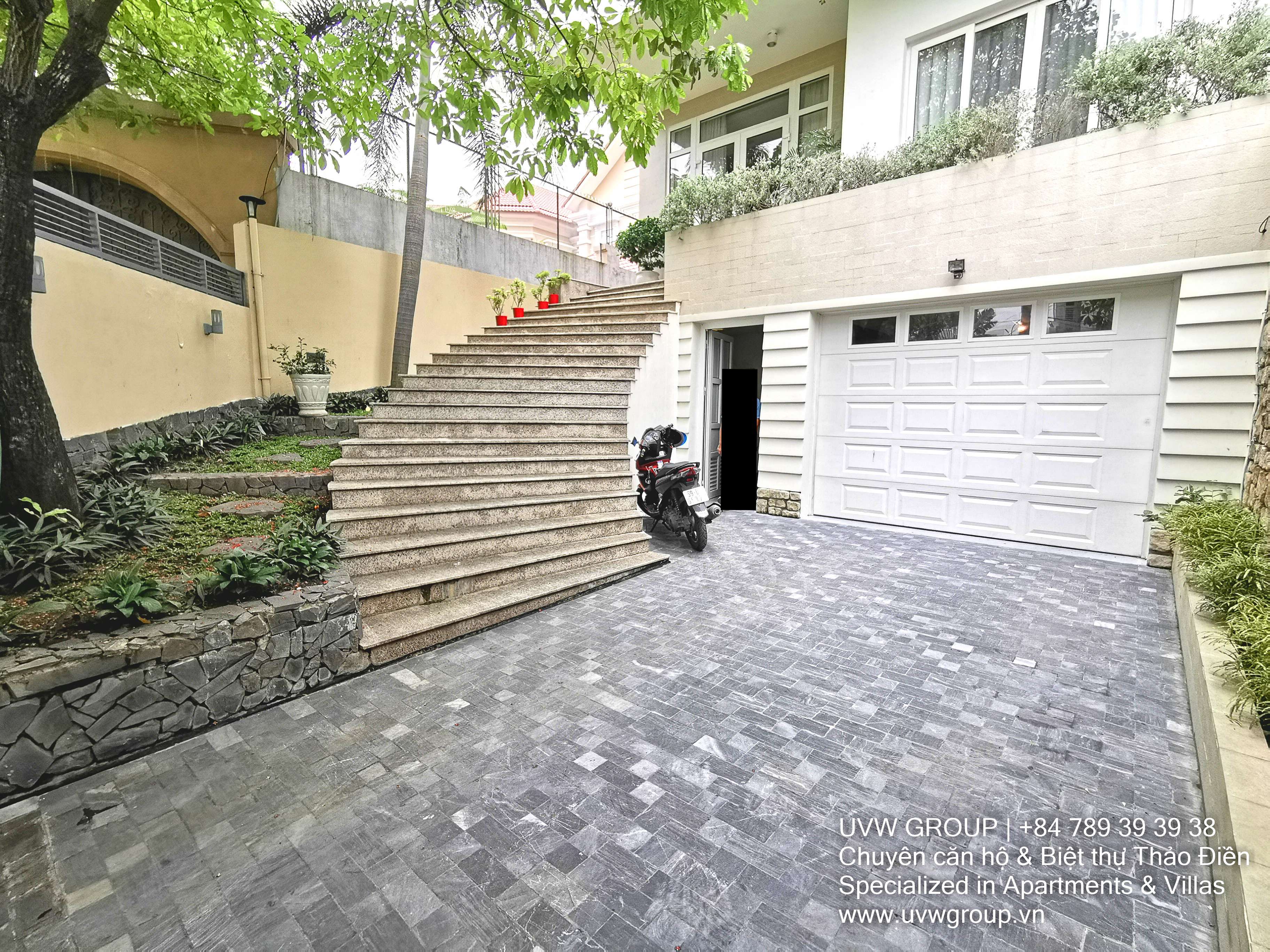 Luxury House for Rent in Thao Dien | 5BR | Basement | 250m² |$5,000