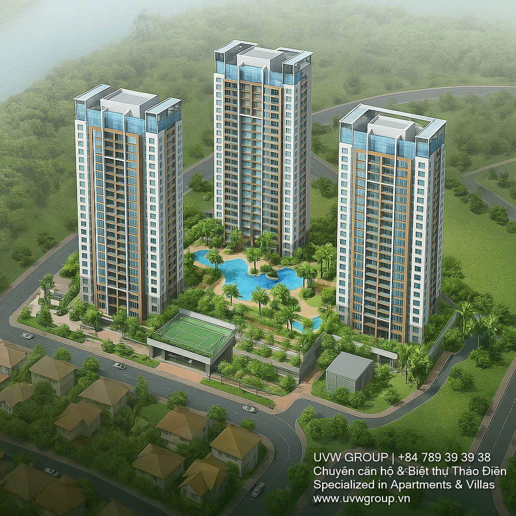 River View Corner Apartment for Sale – Xi Riverview Palace | 185m² | 3BR | 19.5 Billion VND