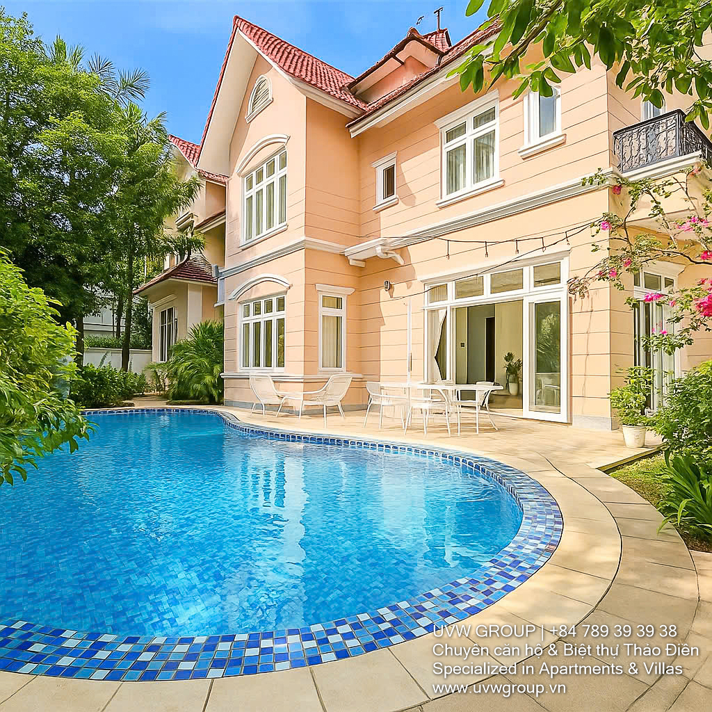 Villa for Rent Thao Dien | 5BR | Garden & Pool | $5,700
