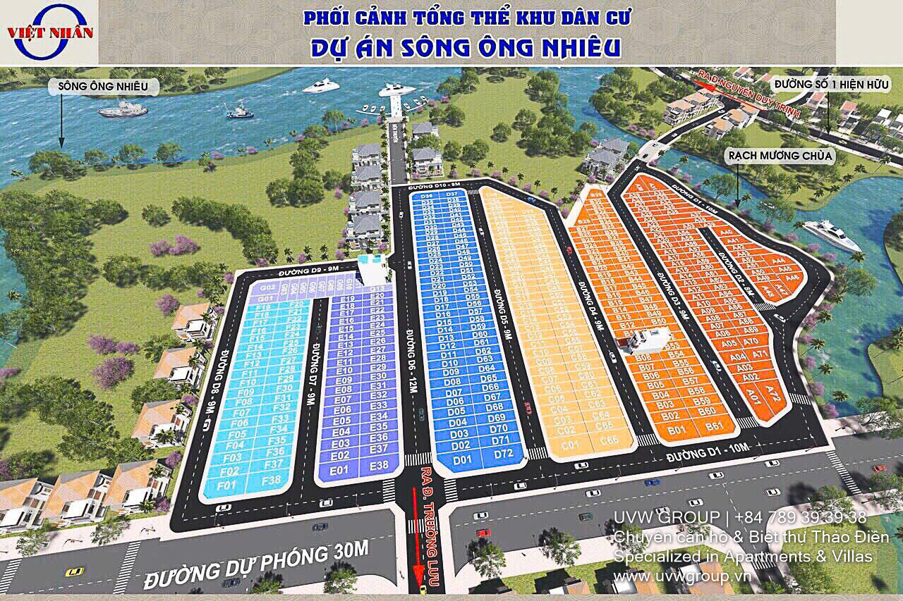 Residential Land for Sale – Lot E36 Nam Khang, Long Truong, District 9 | 55.2m² | VND 3.1 Billion
