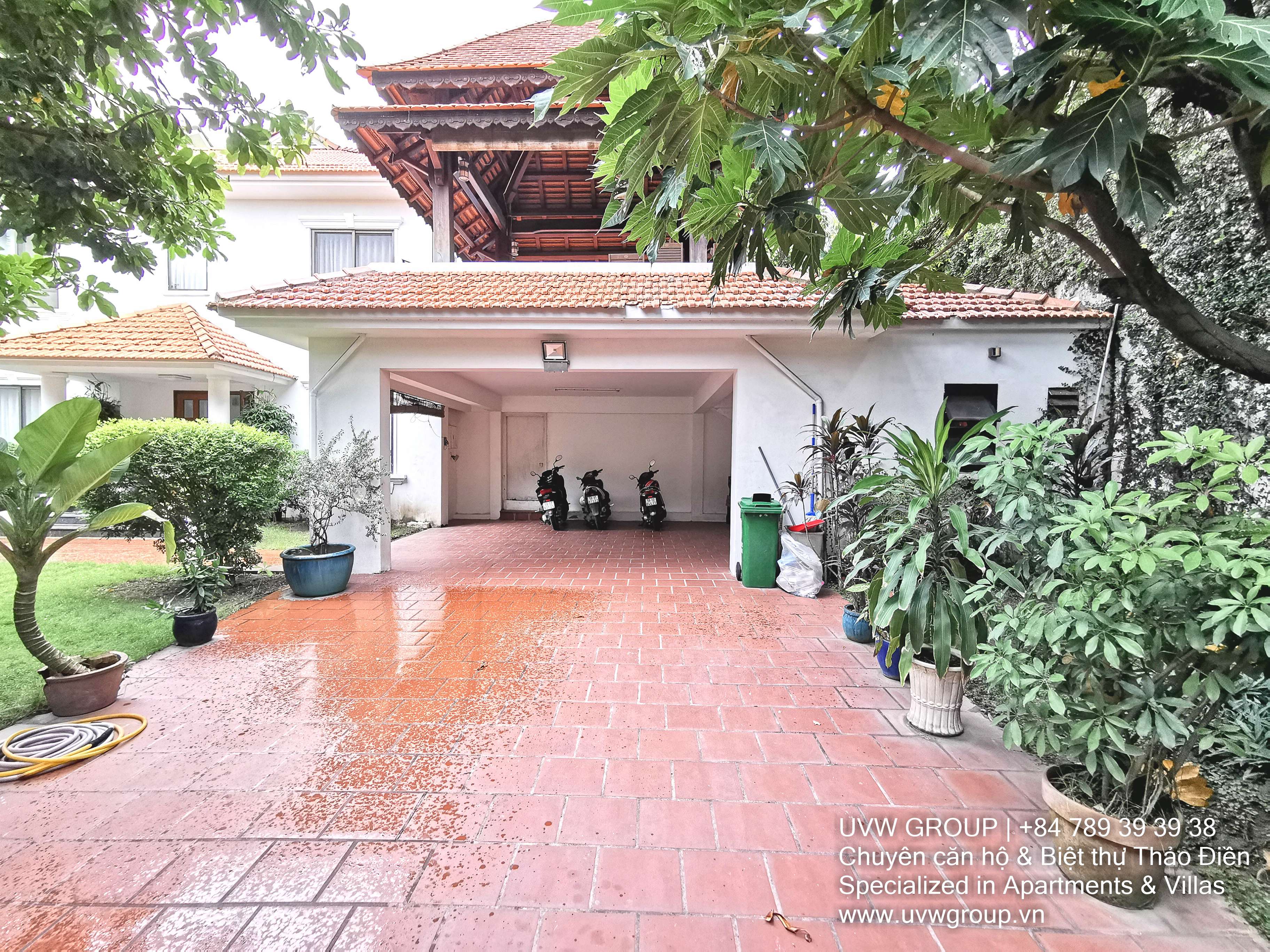 Villa for Rent in Thao Dien | 5BR | 600m² | Basic Furnished | $4,000