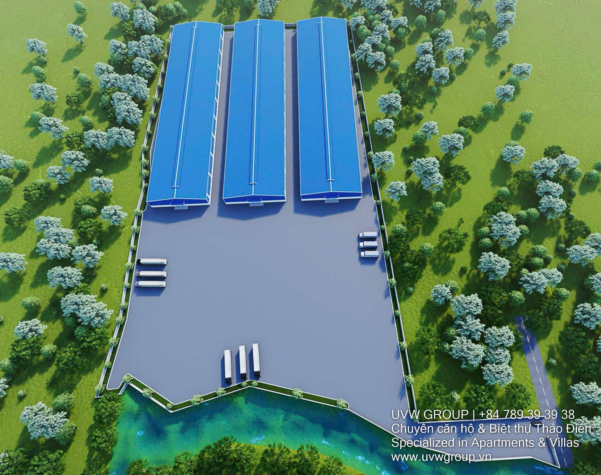 Industrial Land with 3 Warehouses for Sale – 3.2ha | $3.25M