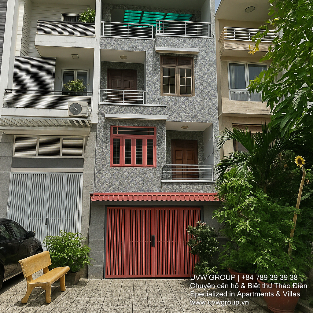 Nhà cho thuê phường An Phú | 6 phòng ngủ | 5x20m | Sân thượng | $1,600