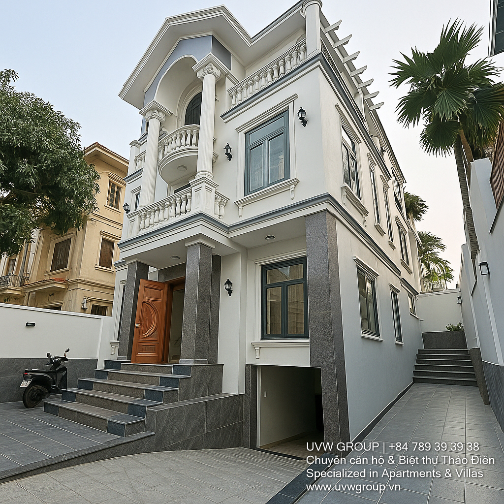 House Office for Rent in An Phu, District 2 | 4 Floors + Basement | 240m² | $3,600