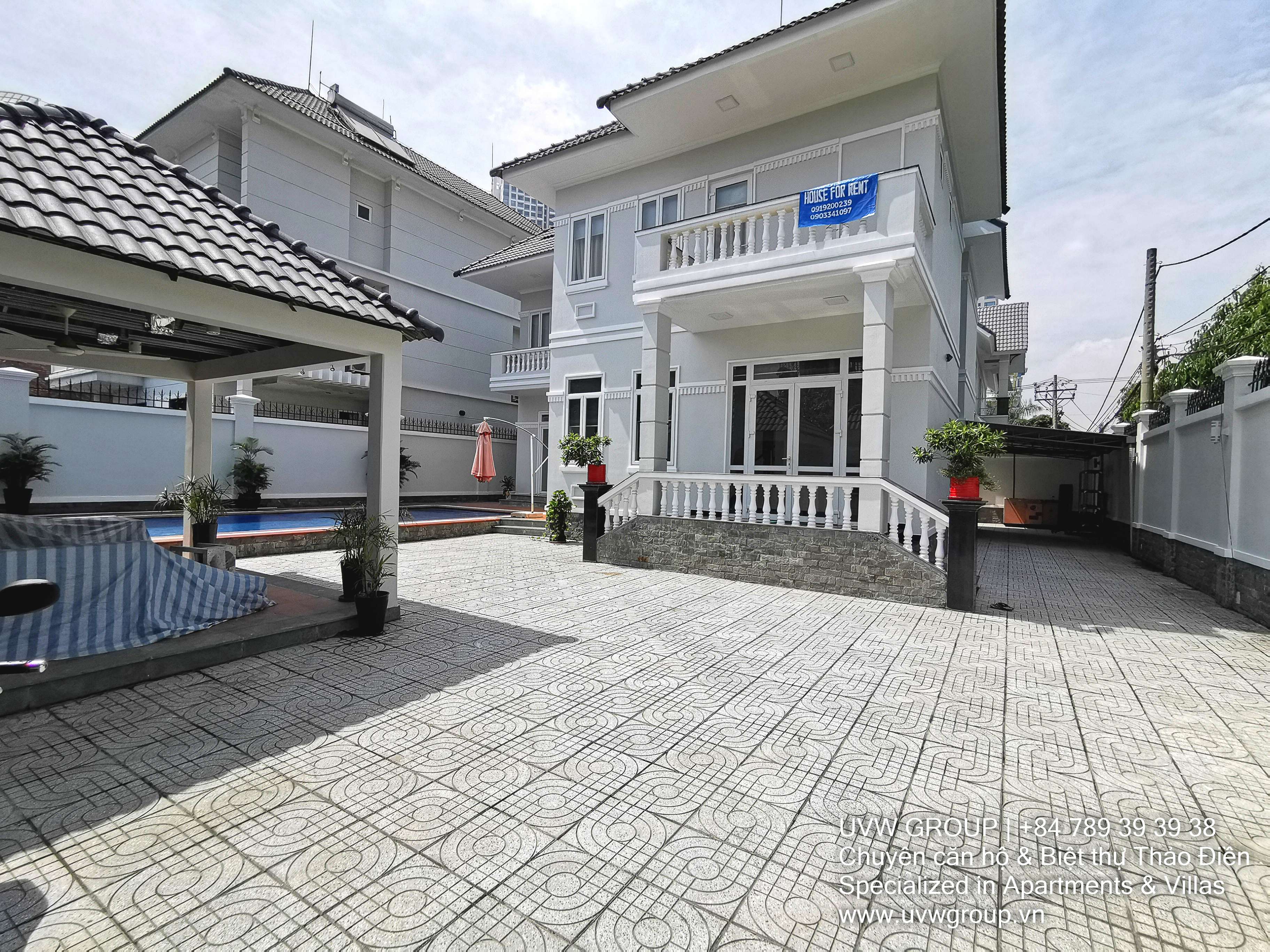 Luxury Villa for Rent in Thao Dien | 5BR | 450m² | Fully Furnished | $5,000
